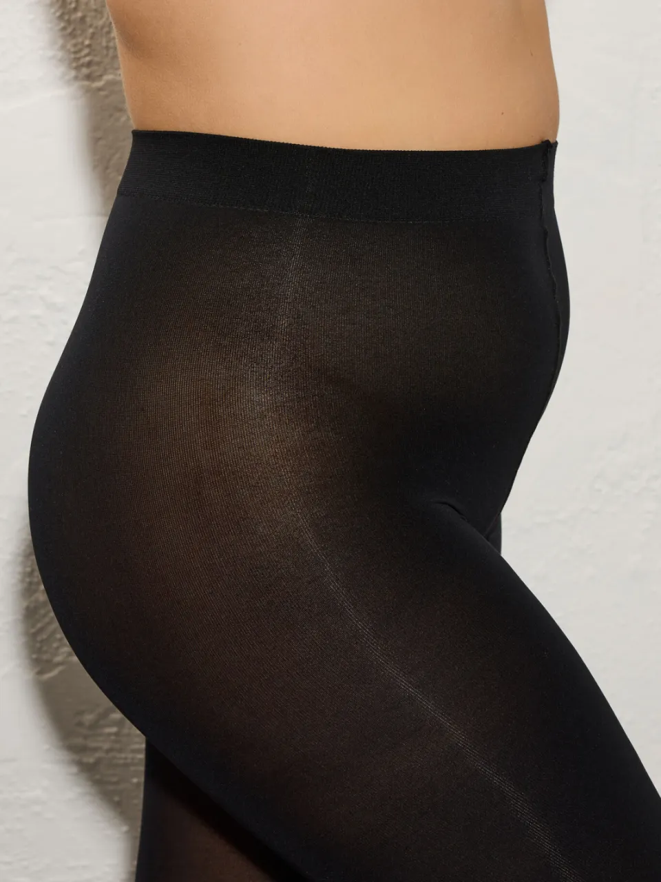 Yours Zwarte Luxe Panty Van 120 Deniersize 50-54, foto 3