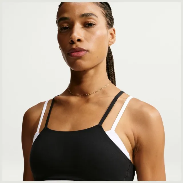 Nike Zenvy bh paars Zwart