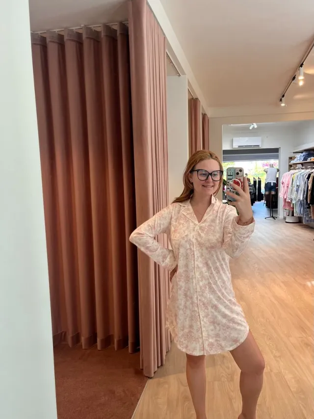 Ralph Lauren , slaapkleedje, gebloemd, roze