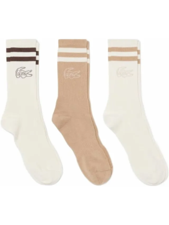 Lacoste Slips Lacoste Ra9191 Crew Socks Multicolour