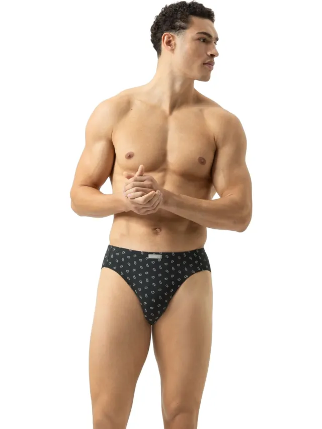 Mey onderbroek Paisley lava grey