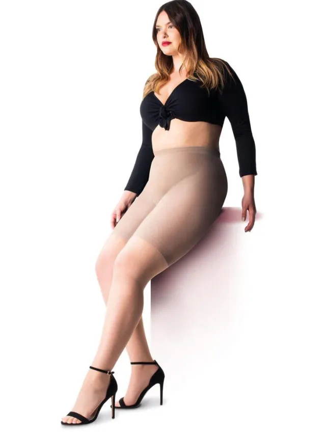Pretty Polly Shorts - Curves - Cooling - Anti Chafing - Maatje Meer - Grote Maten - Plus Size - 2XL - Nude