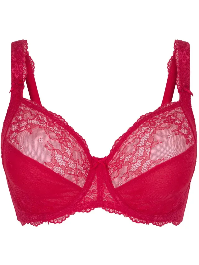 LingaDore DAILY Beugel BH - Plus Size Rood