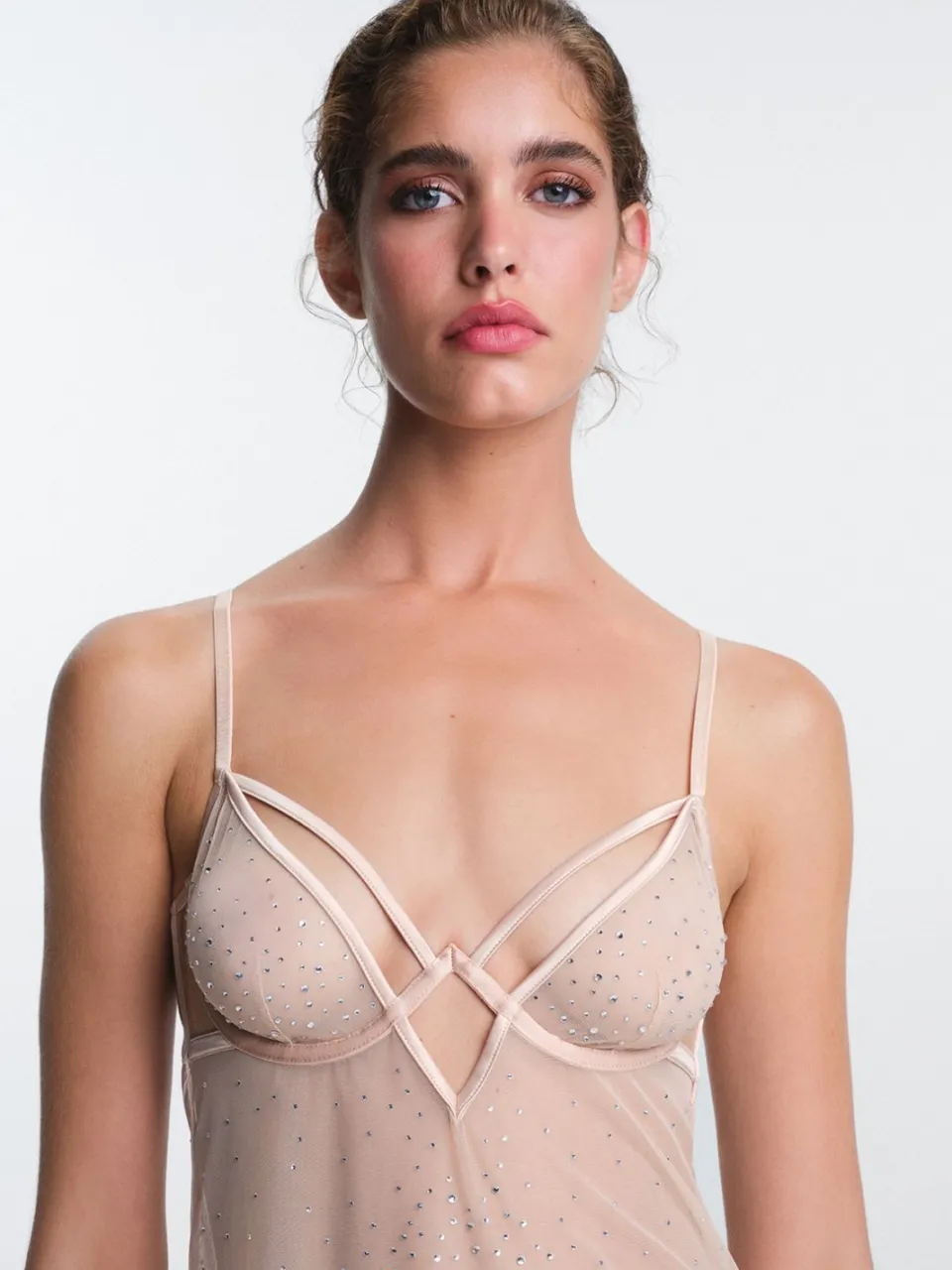 Penti Sandy Stone Detail Babydoll zonder vulling en beugels, foto 2
