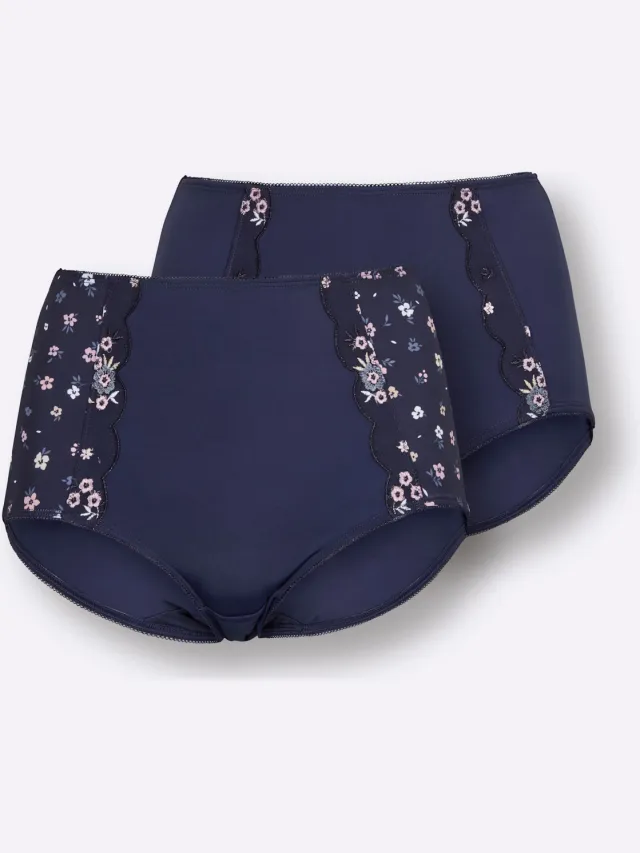 tailleslip marineblauw, foto 2