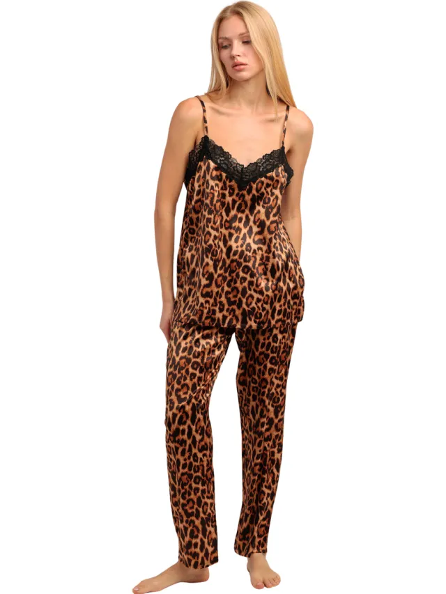 Admas Skin Luxe pyjamaset navy