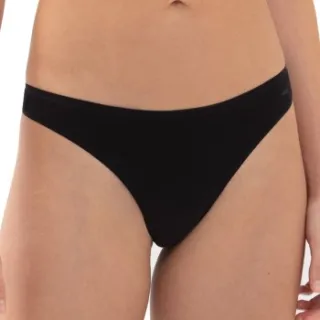 Mey Superfine Organic string zwart Beige,Zwart,Wit