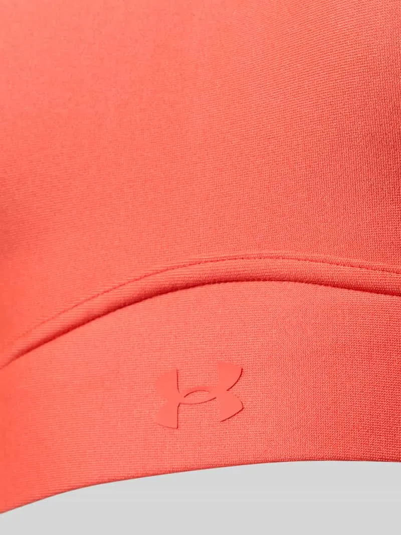 Under Armour Regular fit sportbeha met logoprint Model 'Infinity' rood, foto 3