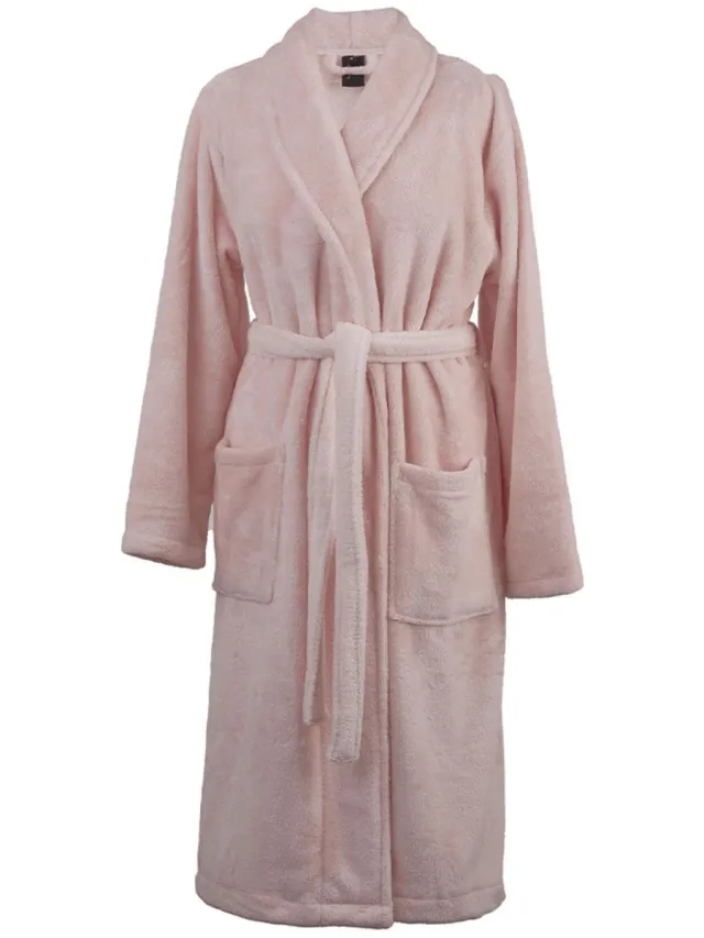 Aquanova Mya Badjas Dusty Pink | XL | Roze | Polyester