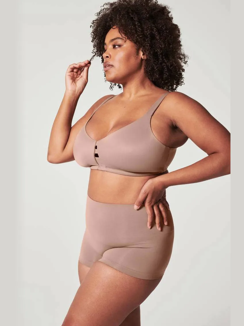 SPANX SPANXshape™ ExtraOrdinary seamless medium corrigerende Boyshort donkerbeige, foto 4
