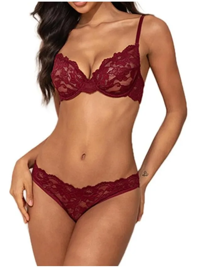 Les Petites Bombes Aube voorgevormde bh rood