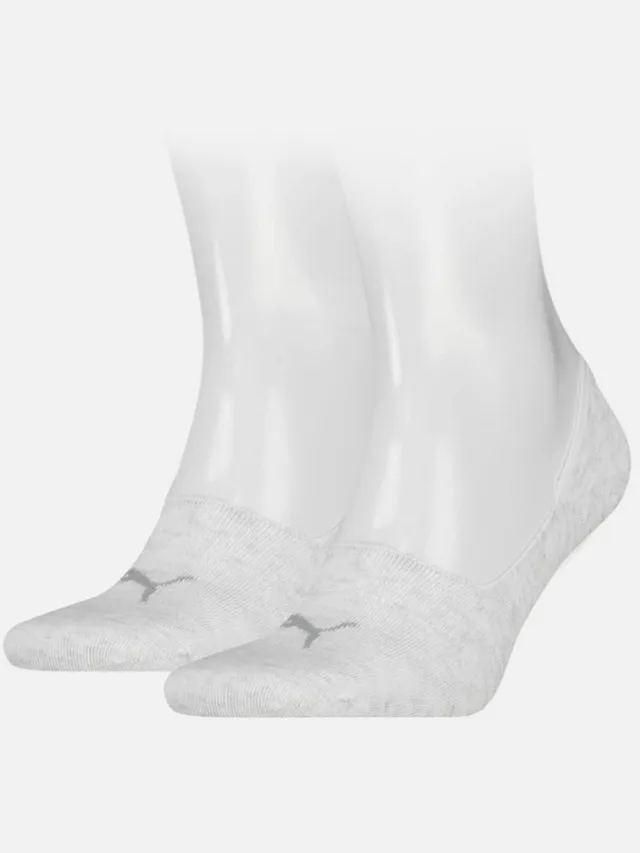 Puma Kousen PUMA FOOTIE 2P UNISEX Oatmeal