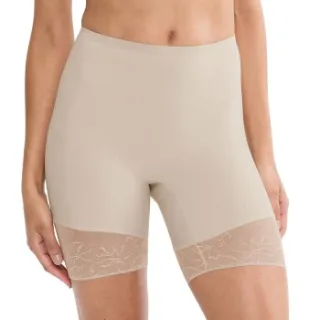 Triumph Comfort Contour mid-thigh panty beige Beige,Zwart