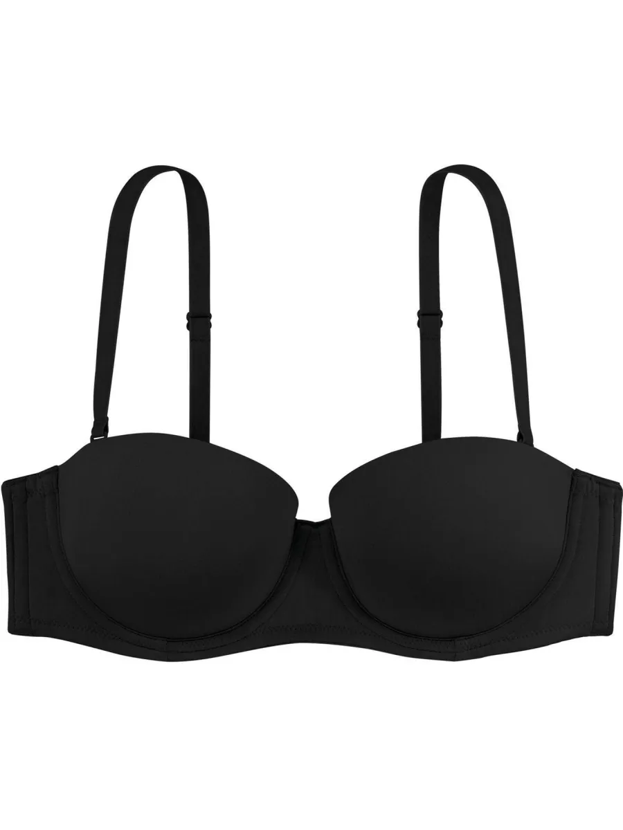 Dorina Michelle strapless balconette bh zwart, foto 2