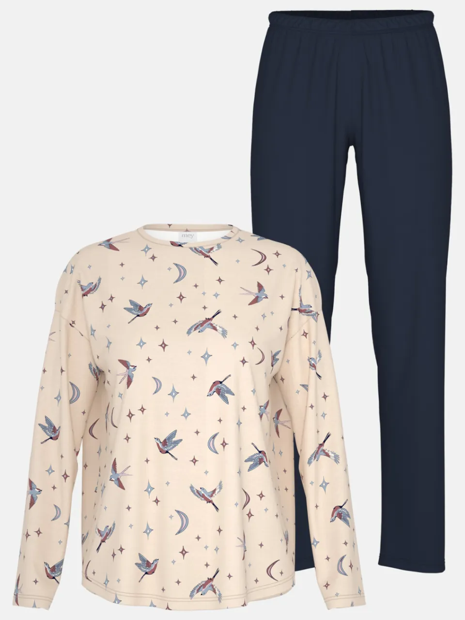 Mey Lang pak Serie Winter Birds Almond Milk beige, foto 3