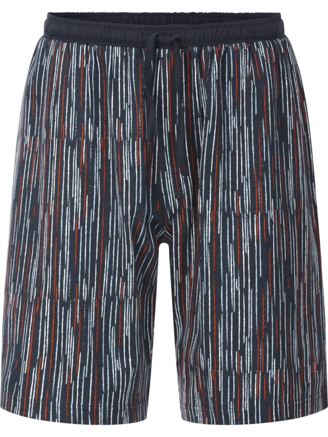 Babista Korte pyjamabroek donkerblauw, Motief