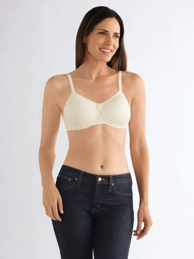 Amoena Prothese Bh Voorgevormd Zonder Beugel Lara SB Off white - maat EU 100D / FR Ivoor