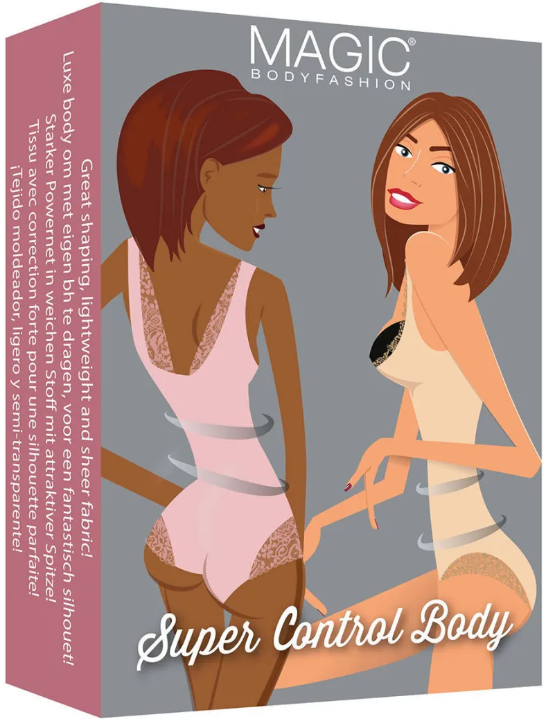 MAGIC Bodyfashion medium corrigerende body Super Control zwart, foto 4