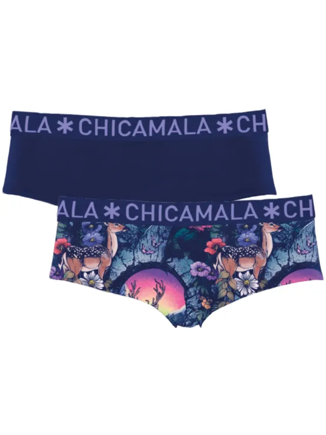 briefs zwart en mintgroen