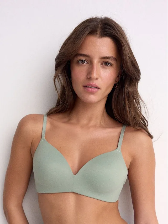 Next Dames - Geborstelde Ultimate Comfort A-E beha - Groen Green