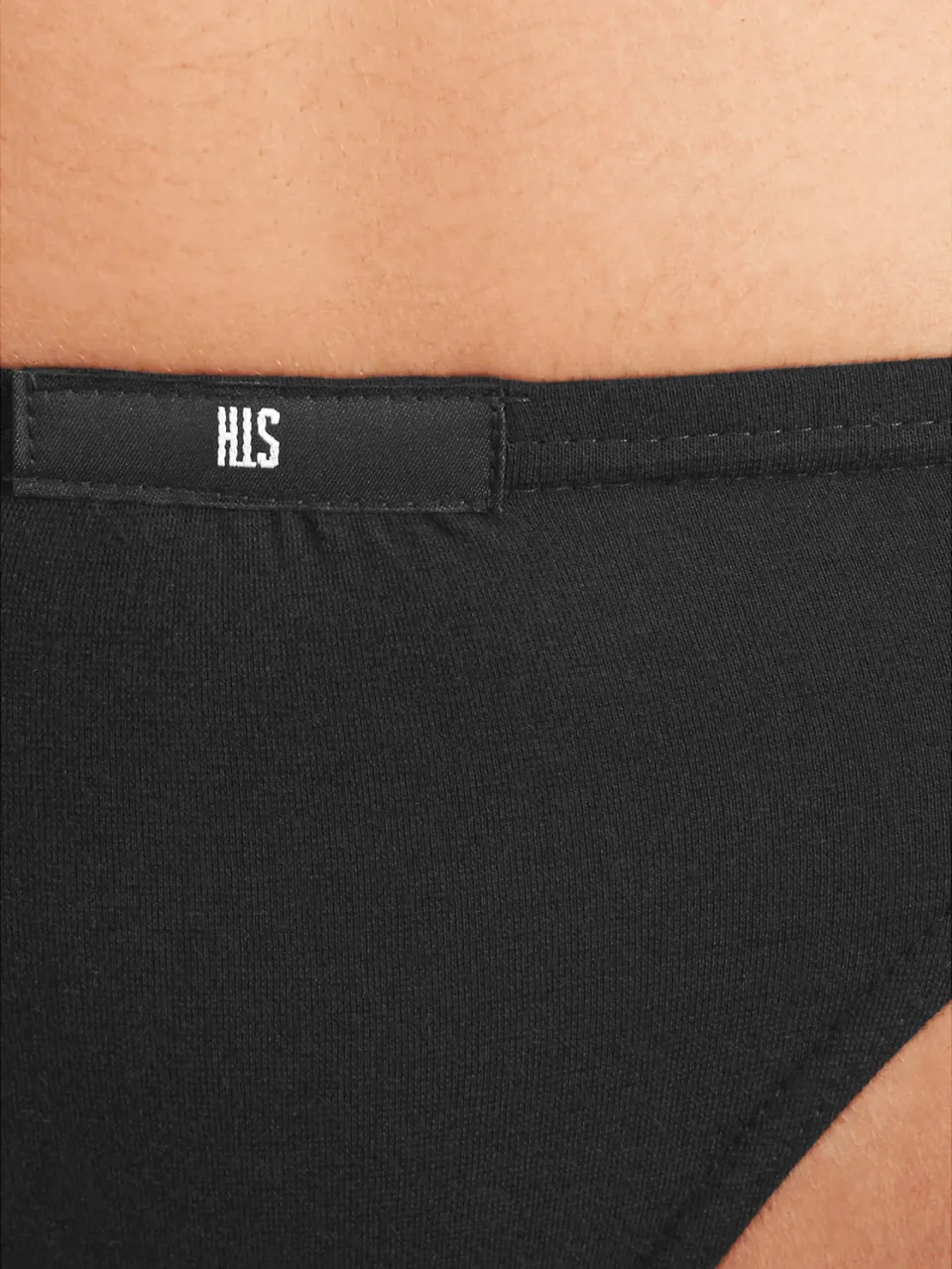 slips H.I.S set van 10 zwart en wit zwart, wit