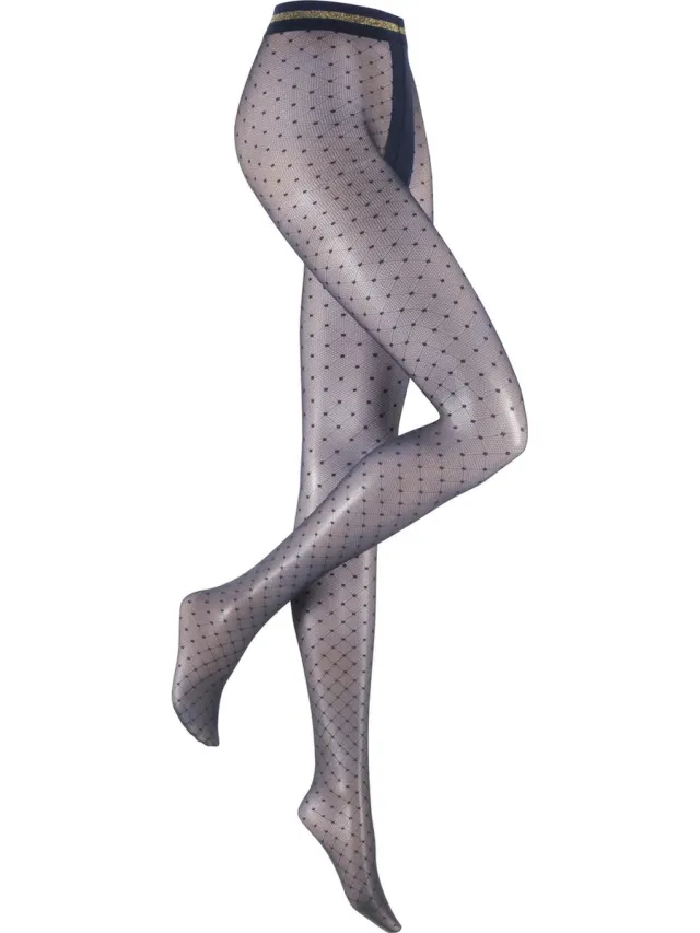 Kunert Fashion Panty Point - Sapphire-40 Donkerblauw