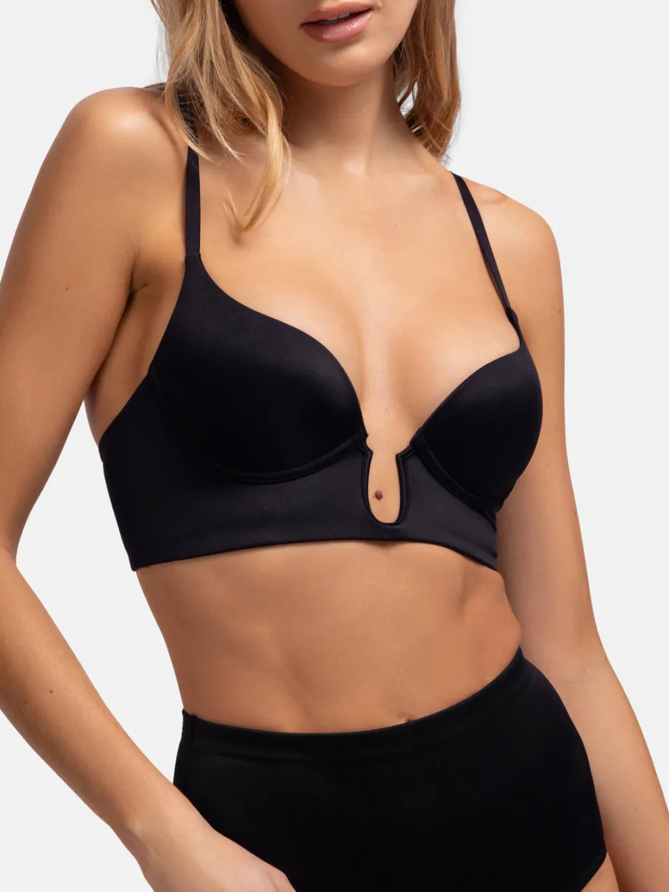 Dorina Sublime Sculpt voorgevormde T-shirt-bh met beugel zwart, foto 5