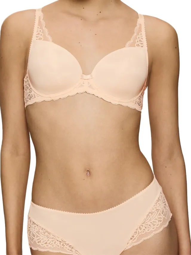 Triumph Beugel Bh - Amourette Spotlight - T-shirt kanten bh - 75C - Zalm