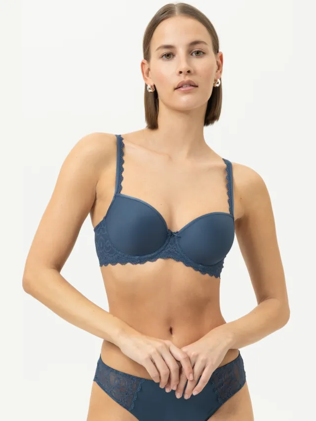 Mey Spacerbeha | Half cup Serie Amorous Inkcloud blauw