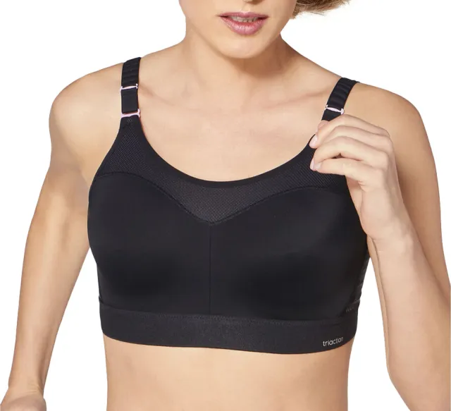 Triumph Triaction Control Lite Sportbeha Dames zwart - paars