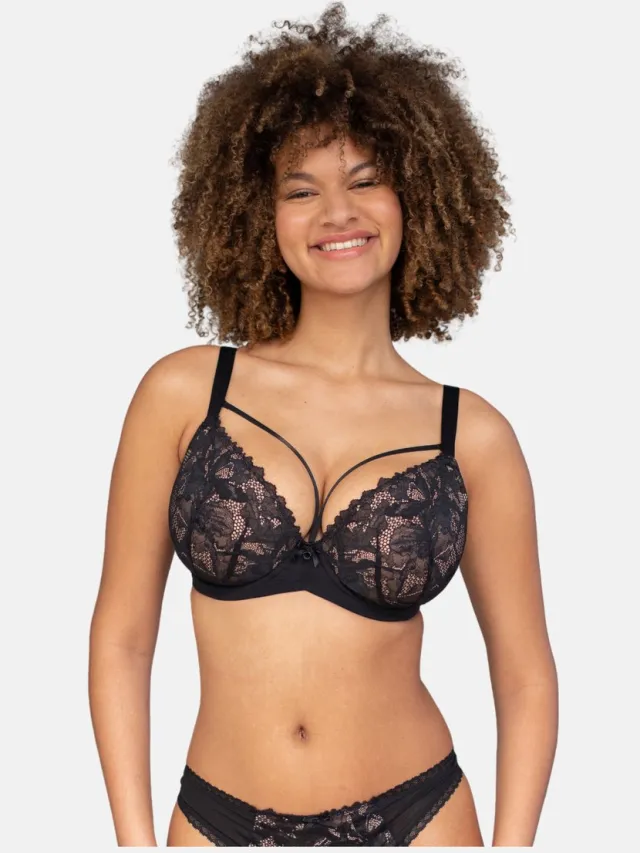 SugarShape bh VIENNA STRAPPY zwart