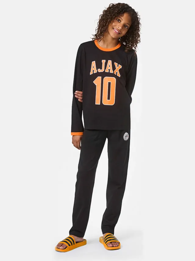 Ajax pyjama zwart oranje