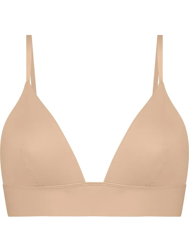 Hunkemöller Dames Lingerie Triangel bralette Smooth - Beige