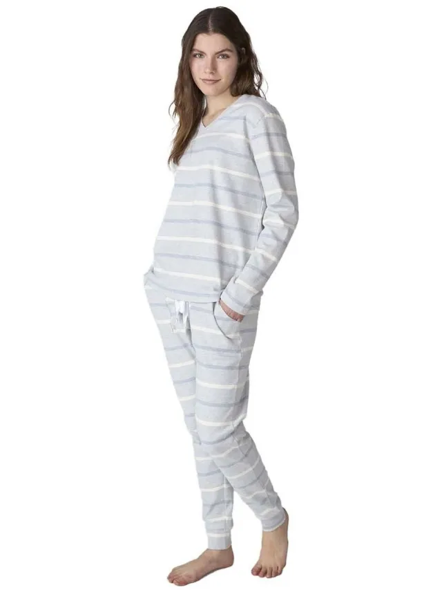 J&J Brothers JJBFP1600 pyjamaset grijs