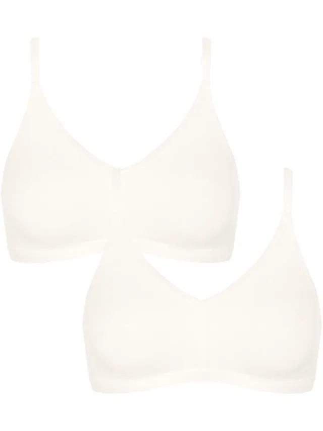 Sloggi Bügelloser BH GO Daily Cotton Soft wit