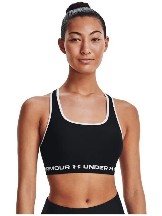 Under Armour Sport BH Under Armour Crossback Mid Zwart