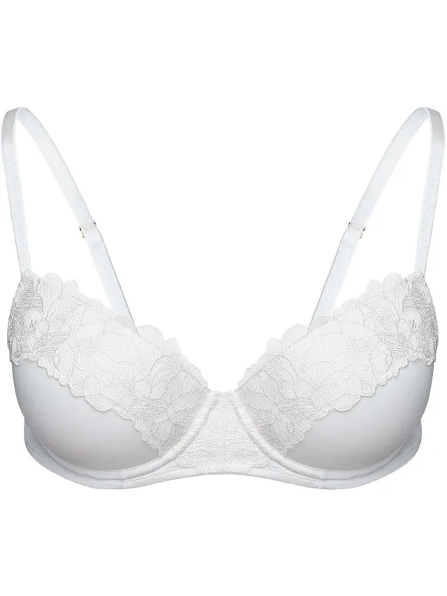 ESOTIQ Century - Push-upbeha - Crème - Kant - Uitneembare Vullingen