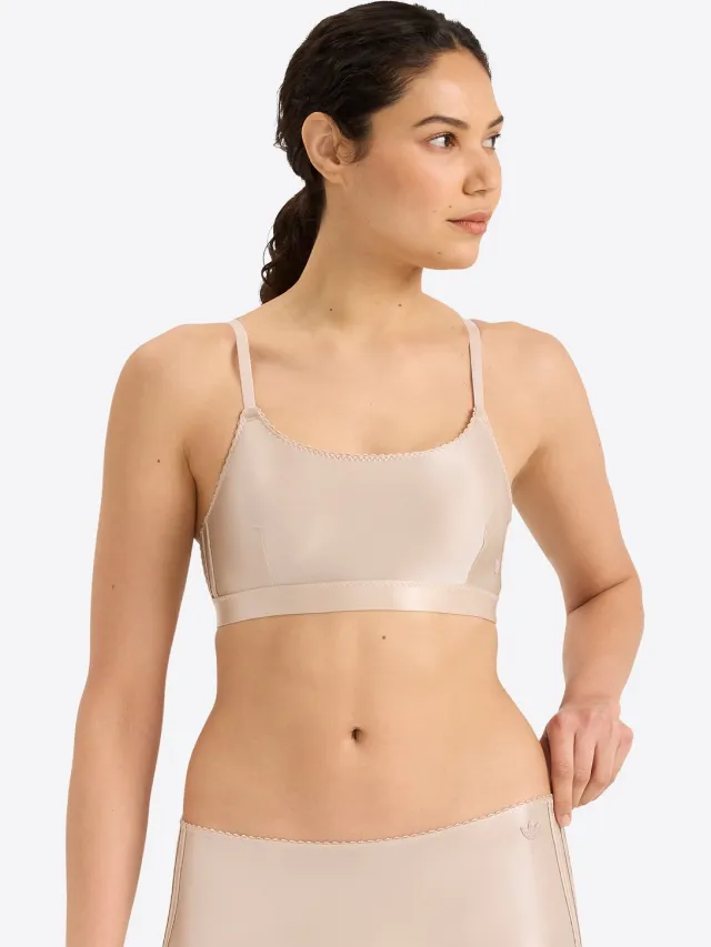 Adidas Originals Bralette Originals Comfort Satin taupe