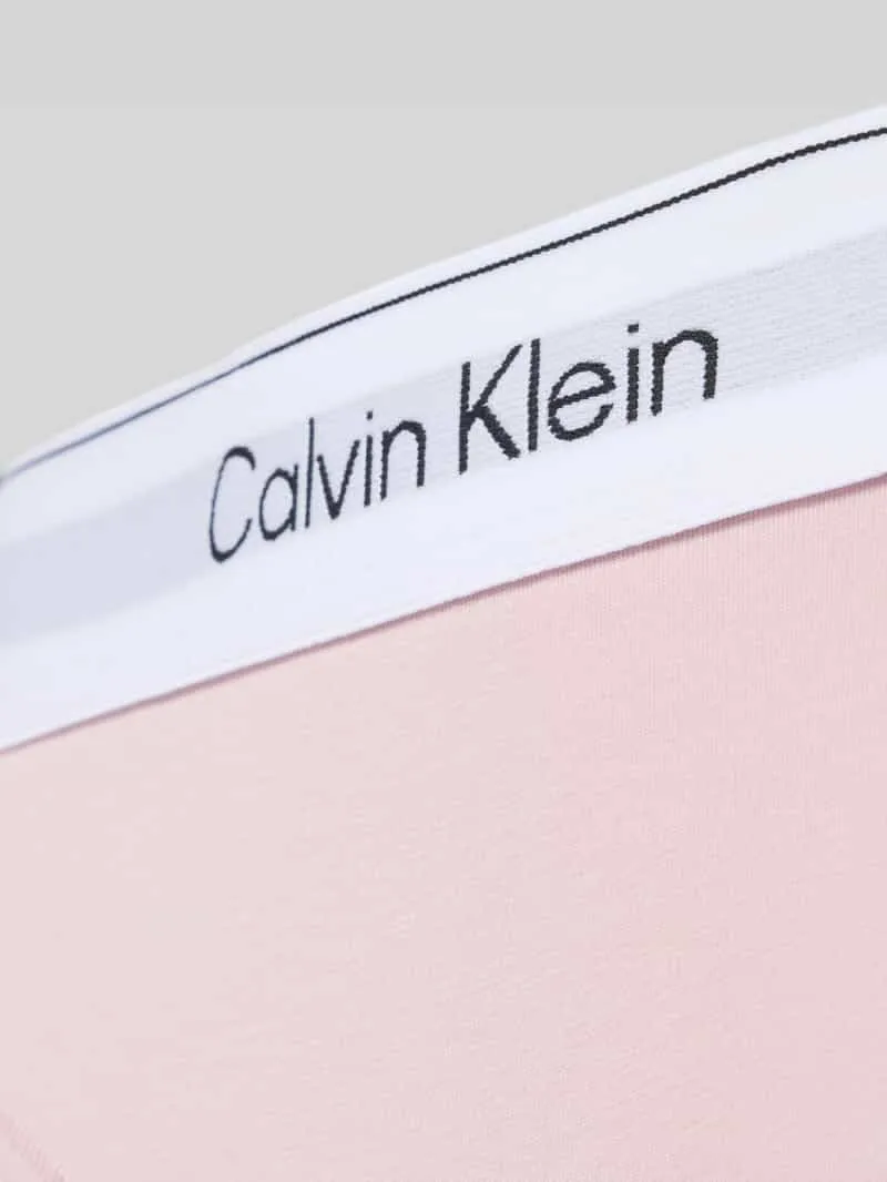 Calvin Klein Slip van mix van katoen en modal roze, foto 3