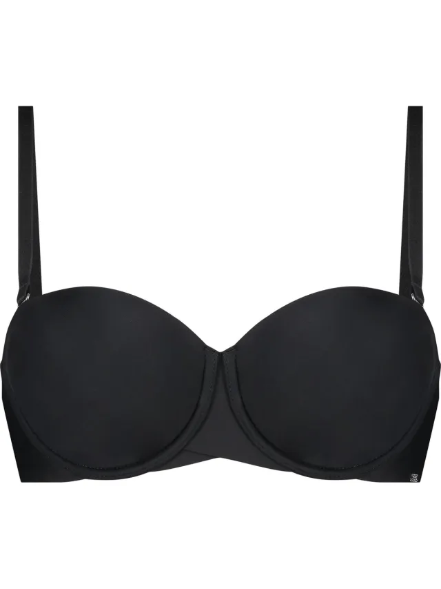 Hunkemöller Dames Lingerie Voorgevormde strapless beugel bh Jane - Zwart