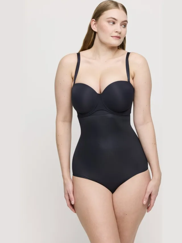 PrimaDonna Figuras Voorgevormde Strapless Bh 0263258 Charbon - maat EU 65G / FR Zwart
