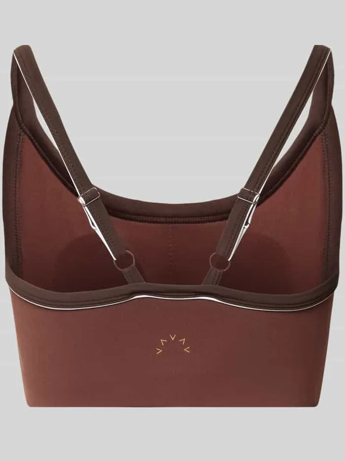 Varley Bustier met verstelbare spaghettibandjes donkerbruin, foto 2