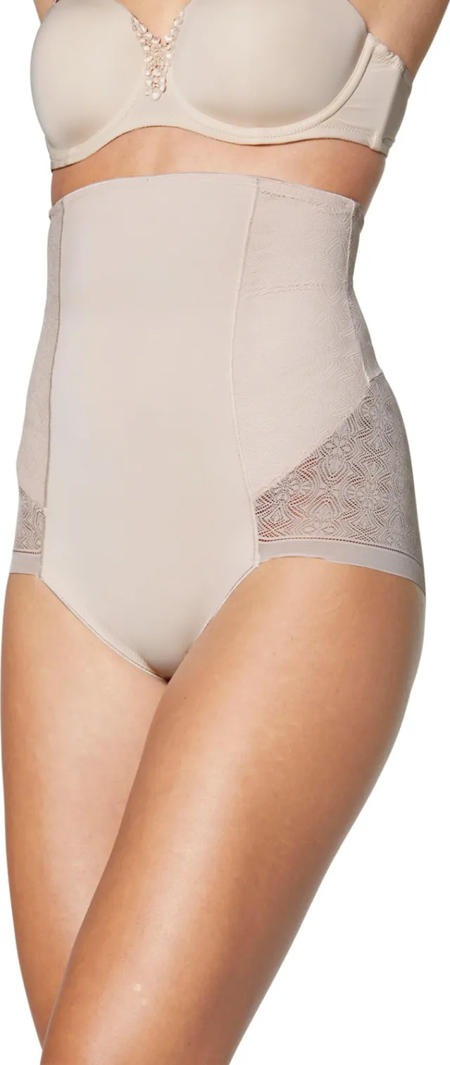 Susa figuurslip zwart ivoorkleur