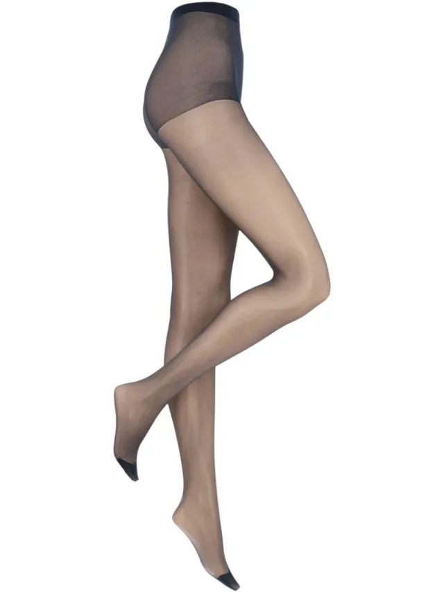 Marcmarcs 15 Denier panty Nearly Black, Lycra Ultra sheer, 86015