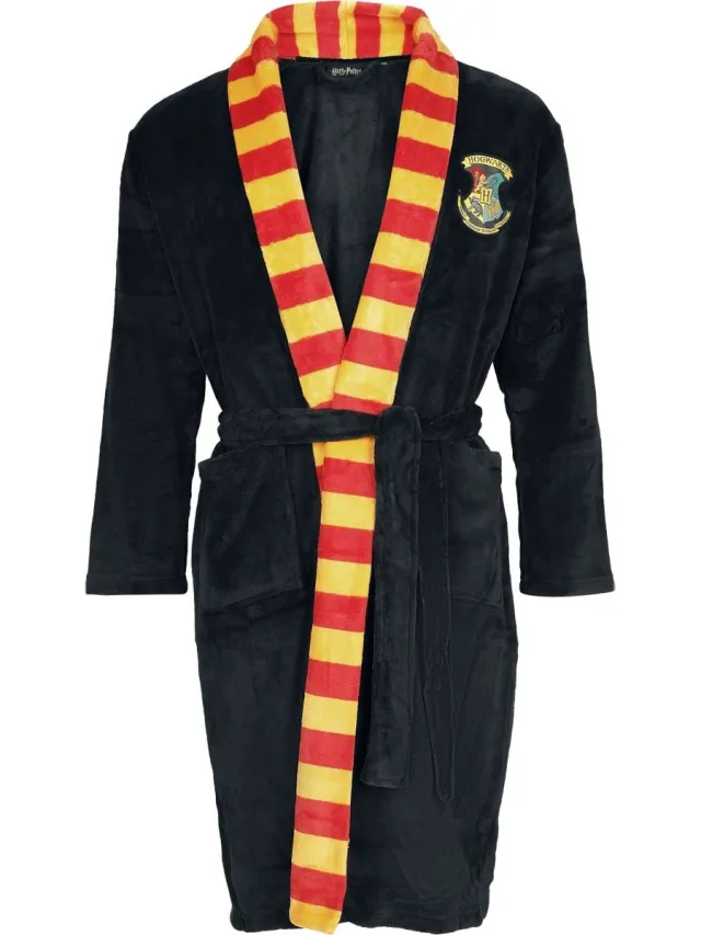 Harry Potter Harry's Robe Badjas zwart Polyester