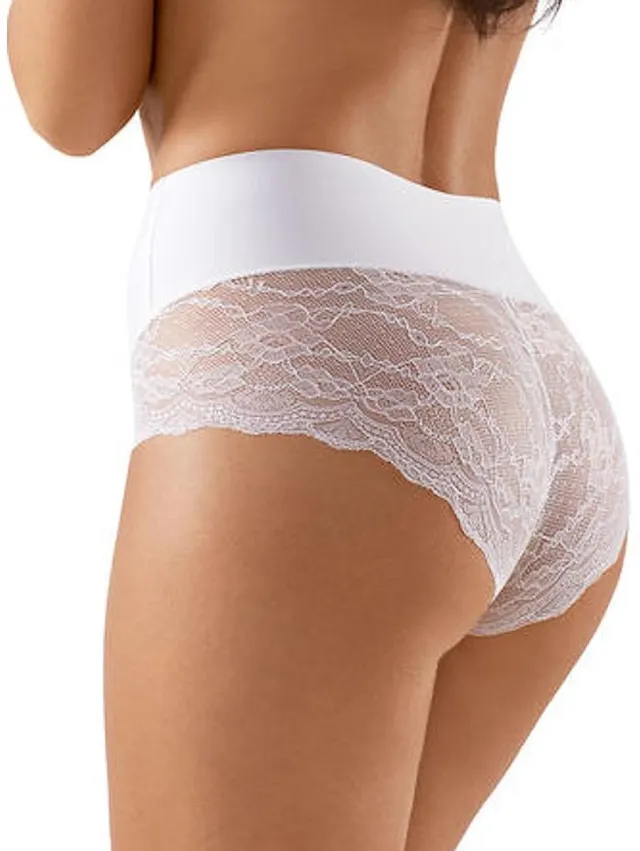 Caresse shaping hipster lace wit