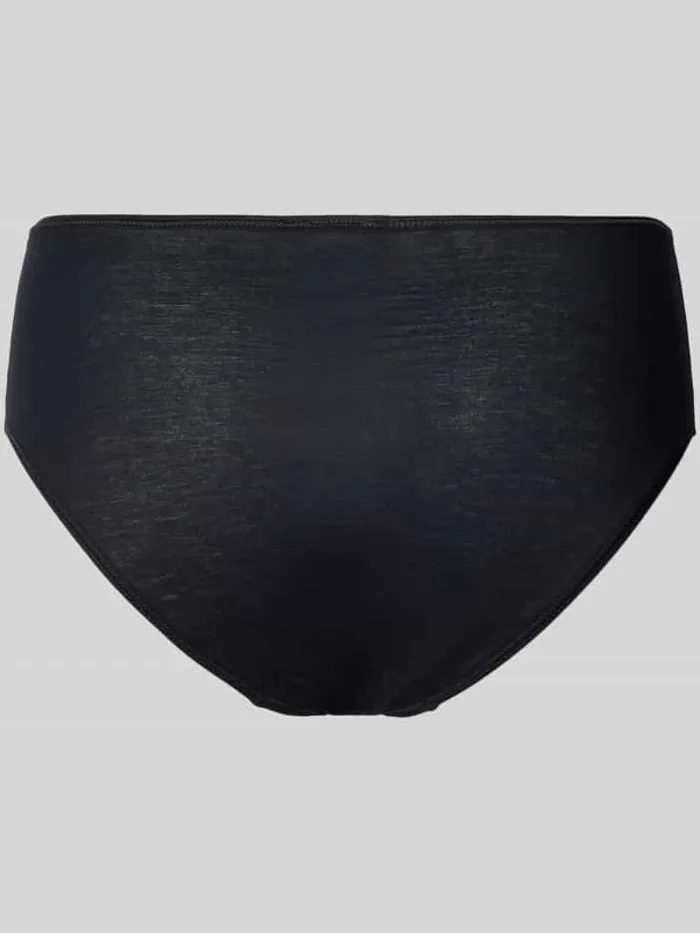 Hanro Slip met omzoomde boorden zwart, foto 2