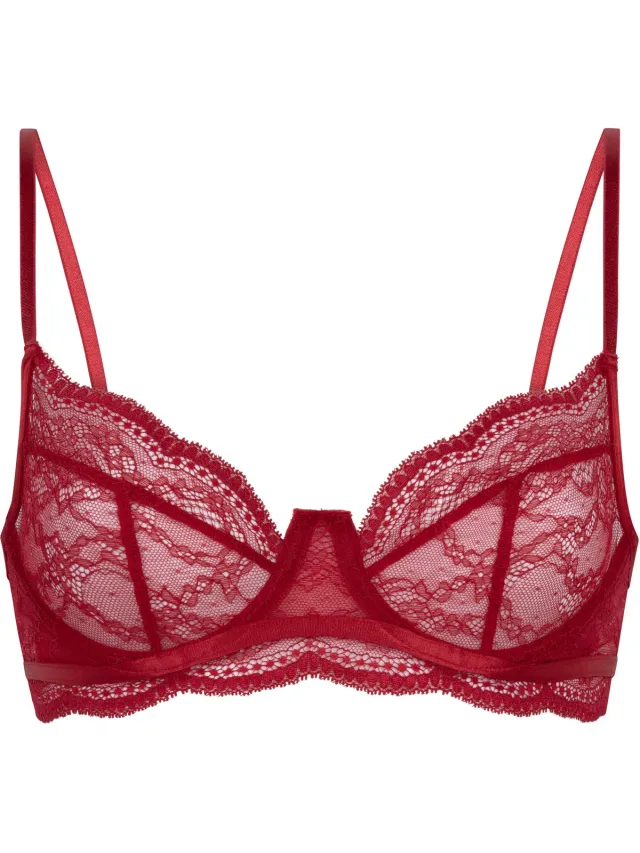 Hunkemöller Niet-voorgevormde beugel bh Isabelle Rood