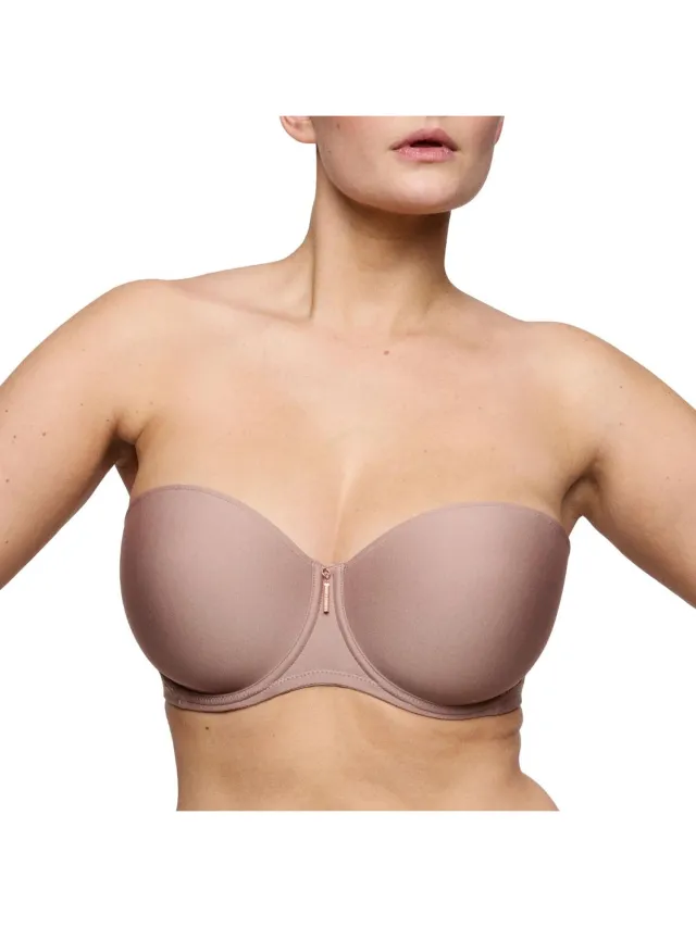 PrimaDonna Twist Twixie Strapless Voorgevormde Beugel Bh 0242538 Cosmetic - maat EU 80D / FR Huid