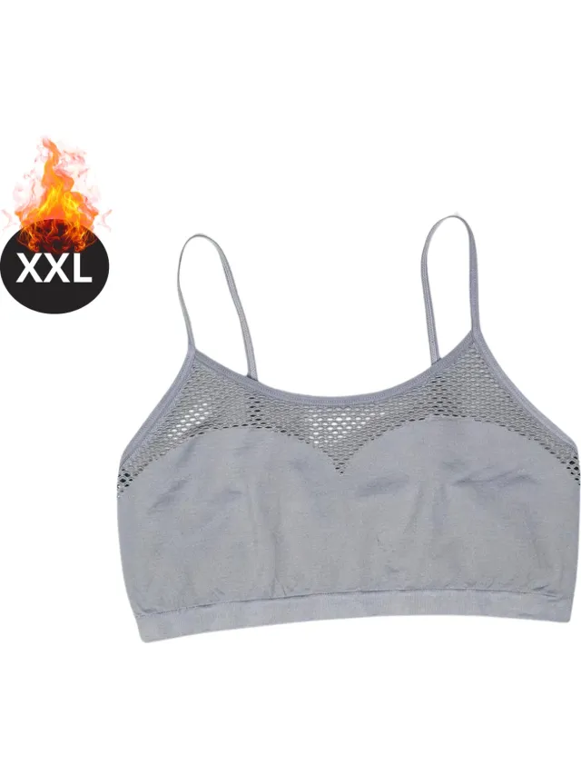 Nivard BH Zonder Beugel - Zonder Bandjes - Push-up Bh's - Comfort Beha - Comfortabel - Sexy - Grijs